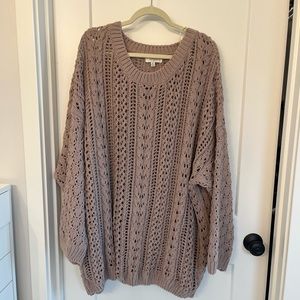 Taupe sweater